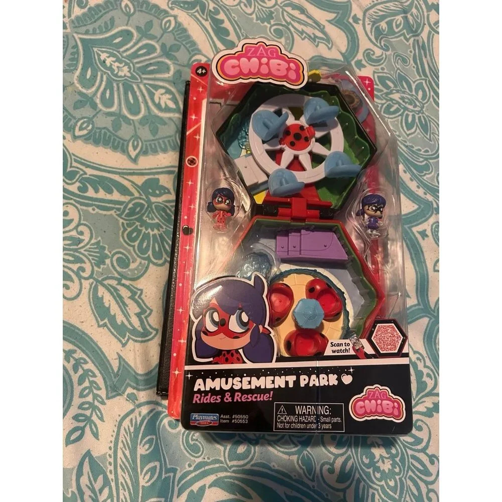 Miraculous Chibi Amusement Park: Rides & A Rescue‎ Miracle Box Playset